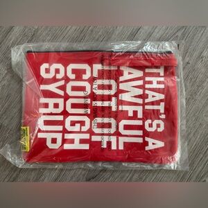 That's A Awful Lot Of Cough Syrup (ALOCS) Money Bag Pouch